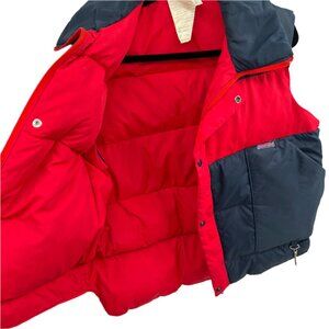 Vintage Down & Waterfowl Feathers Filled Puffer Vest